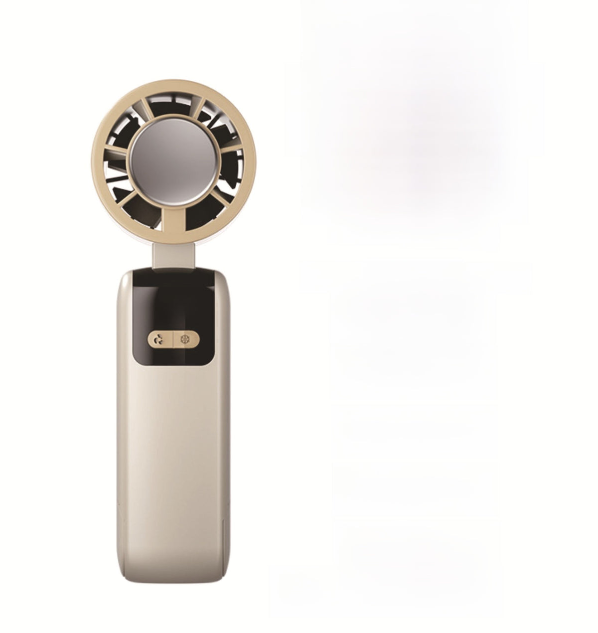 Handheld Cooling Fan with Semiconductor Technology