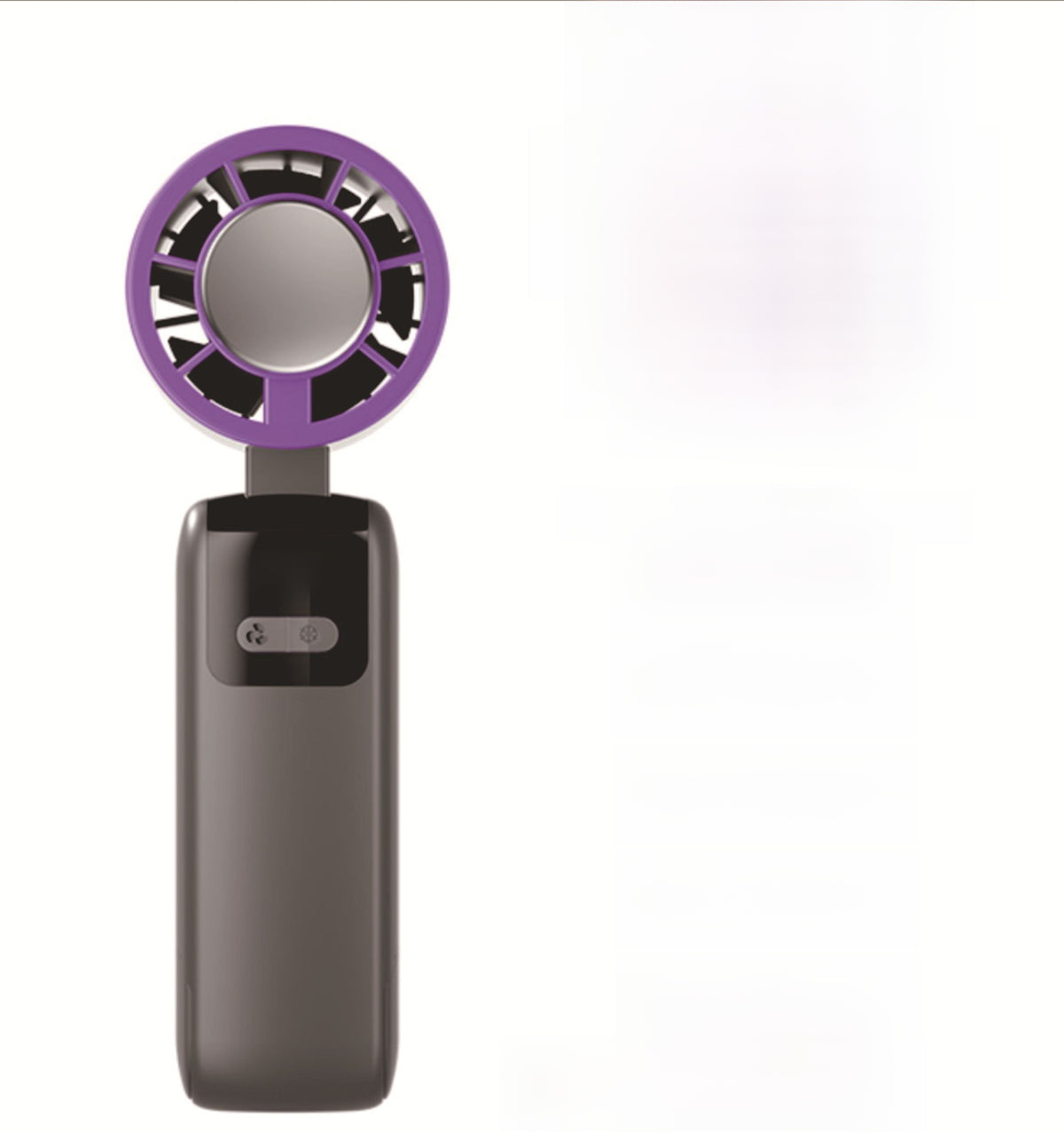 Handheld Cooling Fan with Semiconductor Technology