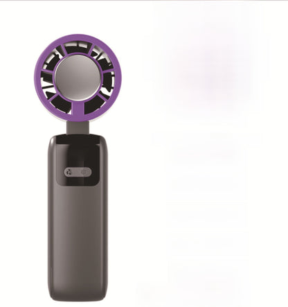 Handheld Cooling Fan with Semiconductor Technology
