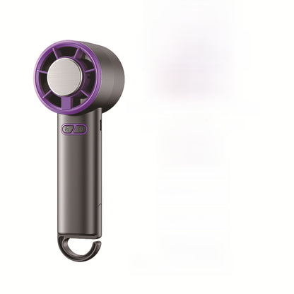 Handheld Cooling Fan with Semiconductor Technology