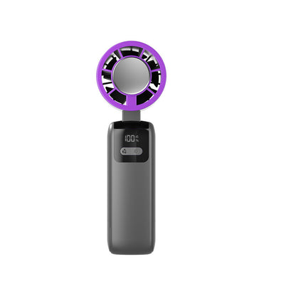 Handheld Cooling Fan with Semiconductor Technology